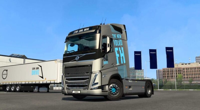 Volvo FH 2022 v1.0.4 por Sanax – ETS2 1.48