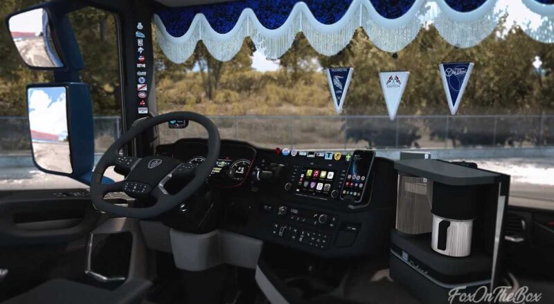 Complemento interior de Wolli v1.4.7 ETS2