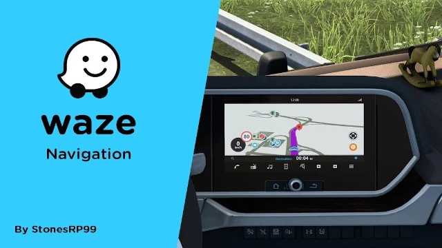 Navegação Waze 1.50 ETS2