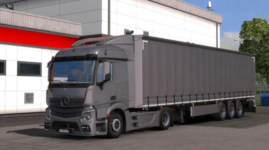 Mercedes Benz Actros MP4 v1.51 ETS2