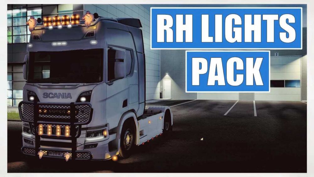 Mod pack de luz RH v2.5 ETS2 1.50