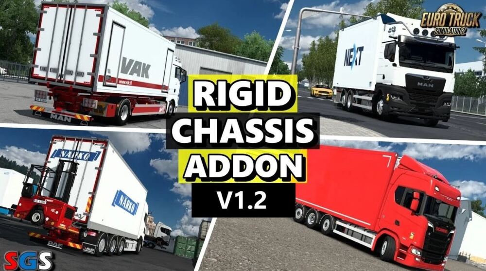 Mod Complemento de chassi rígido v1.2 ETS2