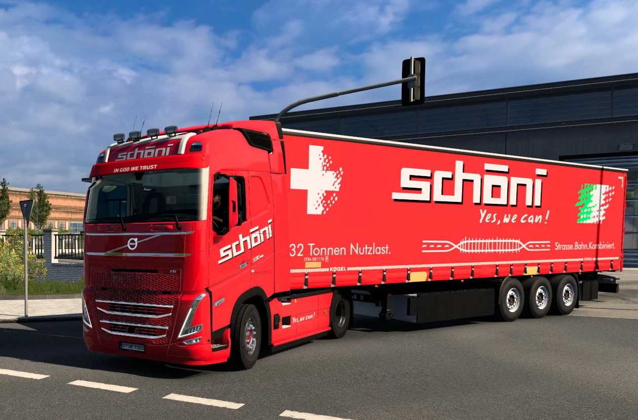 Mod Combo Skin Schöni v1.0 ETS2