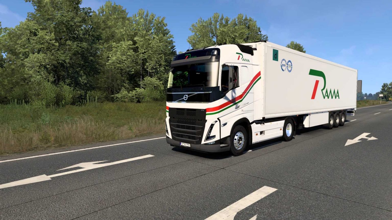 Mod Combo Skin Transportes Rama v1.0 ETS2