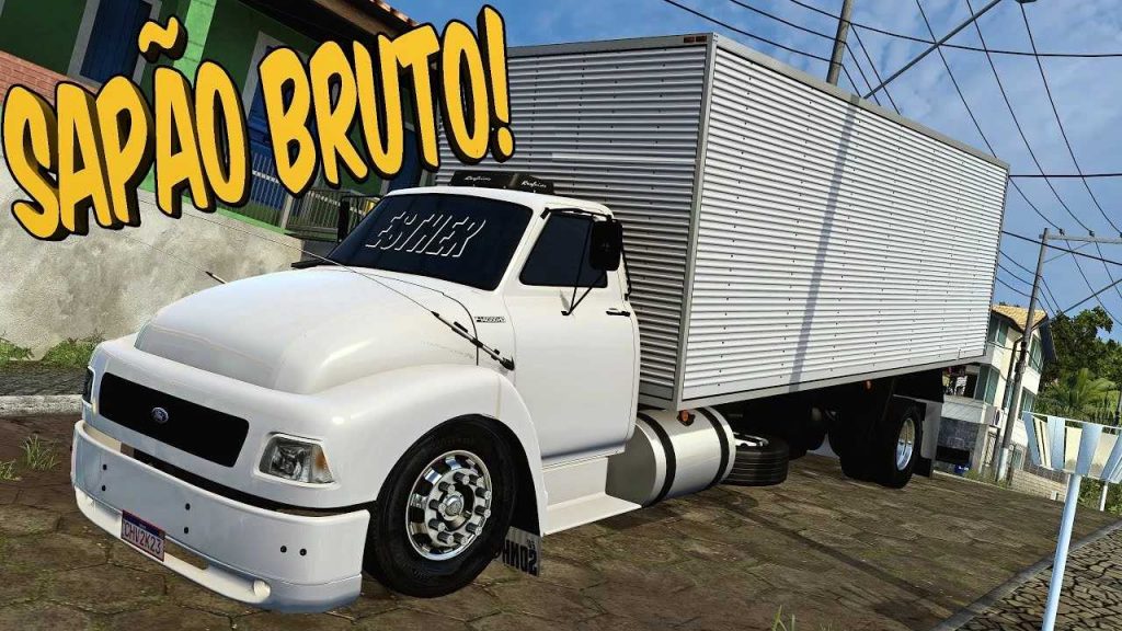 MOD CAMINHÃO FORD F14000 PITIBULL v1.0 ETS2