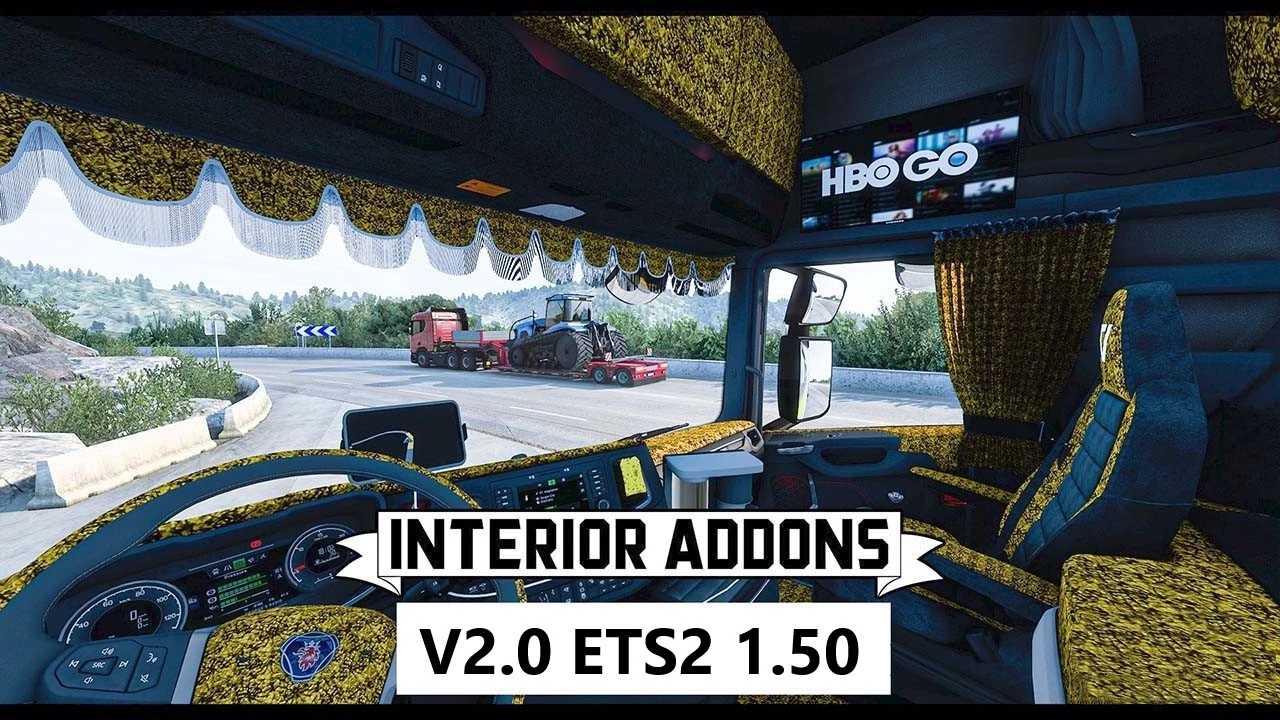 Complementos internos Scania NextGen v2.0 1.50 ETS2