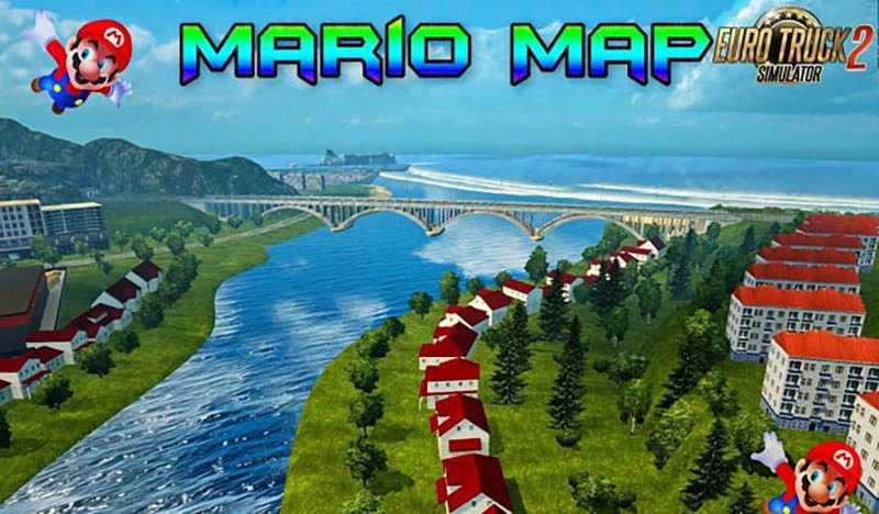 Mapa do Mario para v1.51 ETS2