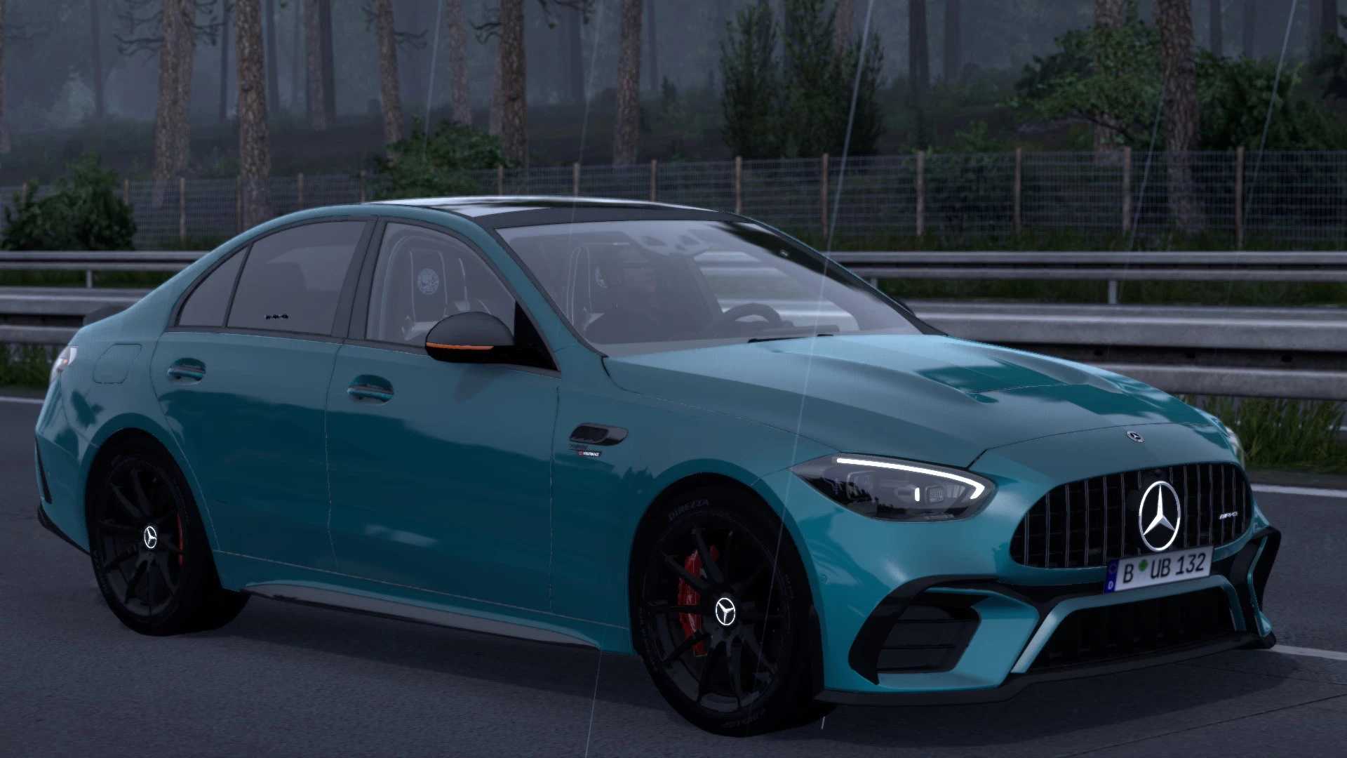 Carro Mercedes-AMG C63 SE Performance 2024 v1.1 ETS2