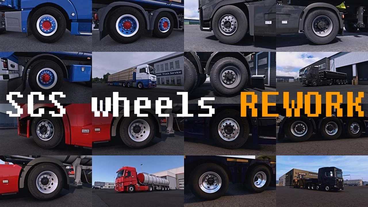 Reformulação das rodas SCS v1.0.3 ETS2