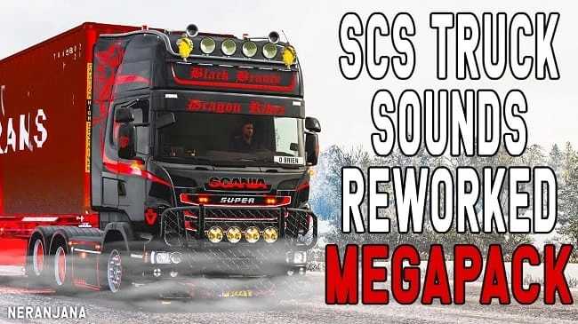 Mod Sons de caminhão retrabalhados Megapack v10.1 ETS2