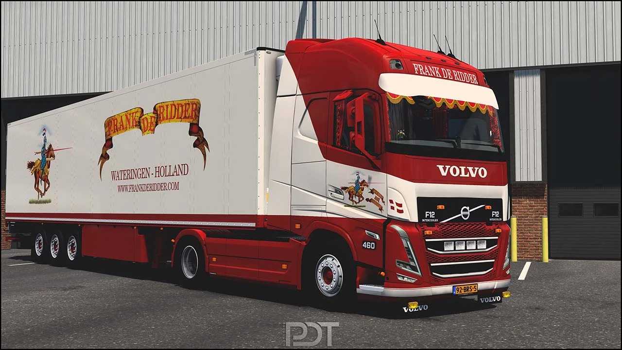 Volvo FH5 Frank de Ridder+Trailer v4.0 ETS2