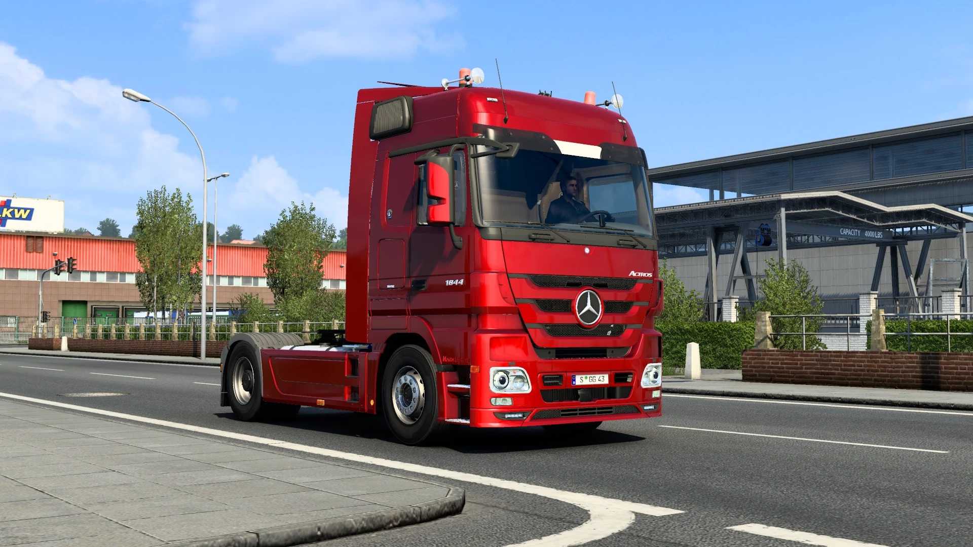 Mercedes-Benz Actros MP3 por Dotec v1.3.4 ETS2