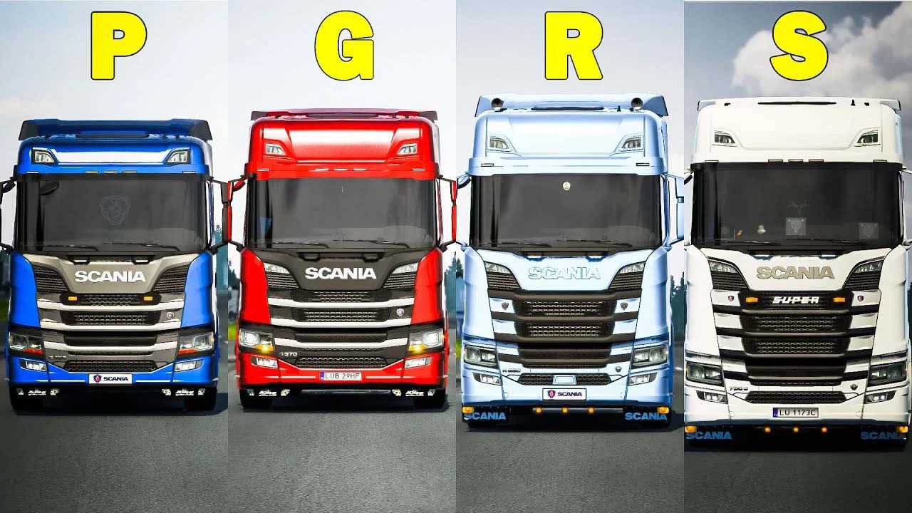 Pack de Scania PGRS nova geração v2.5.9 ETS2