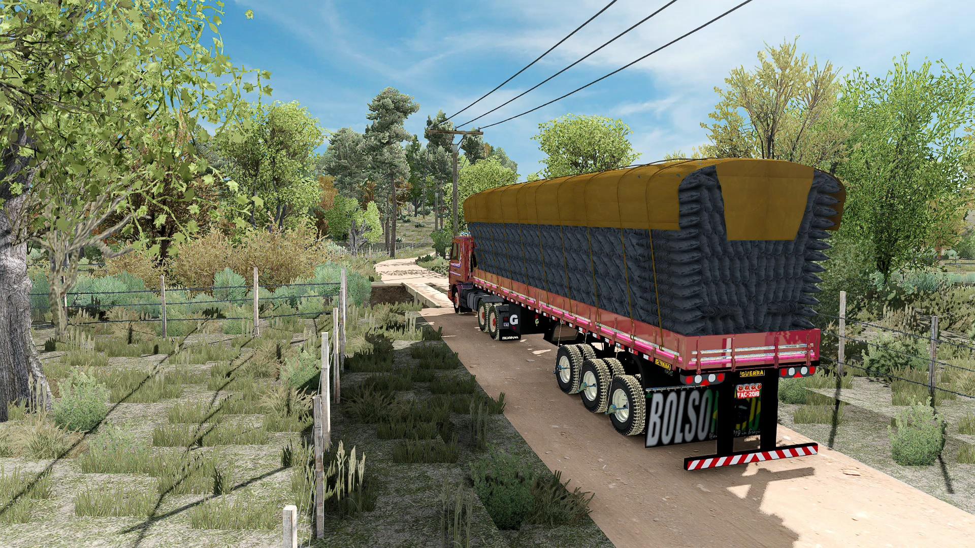 Mod Mapa Realista do Brasil (MAPA OESTE BAIANO) 1.40 ETS2