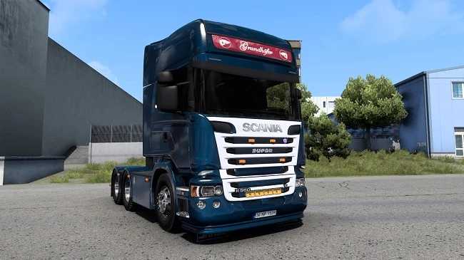 Caminhão Scania Série 6 R560 Megamod v1.50 ETS2