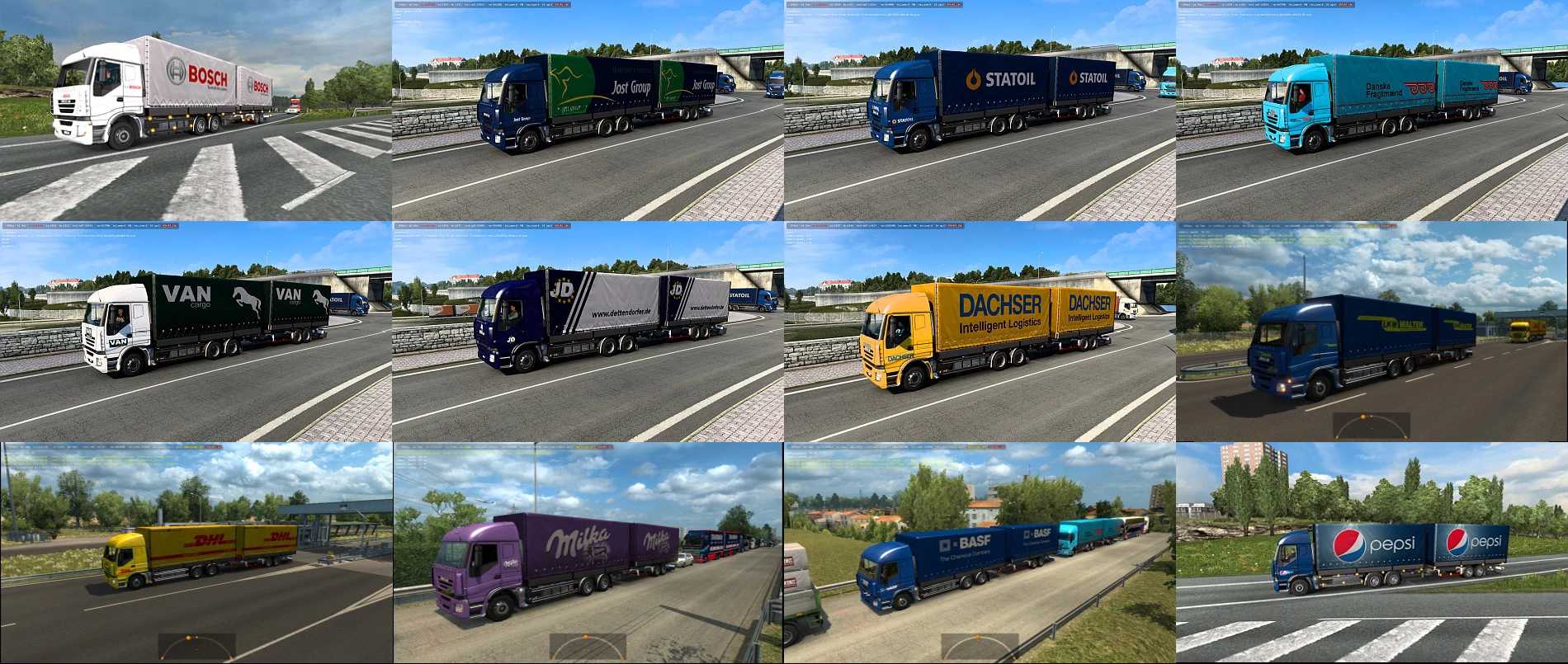 Mod – Pack de Tráfego Tandem v2.3.4 – ETS2