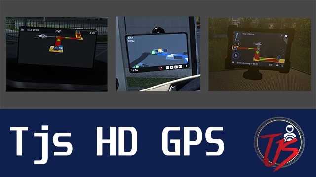 Mod – GPS Tjs HD v1.51.1 – ETS2