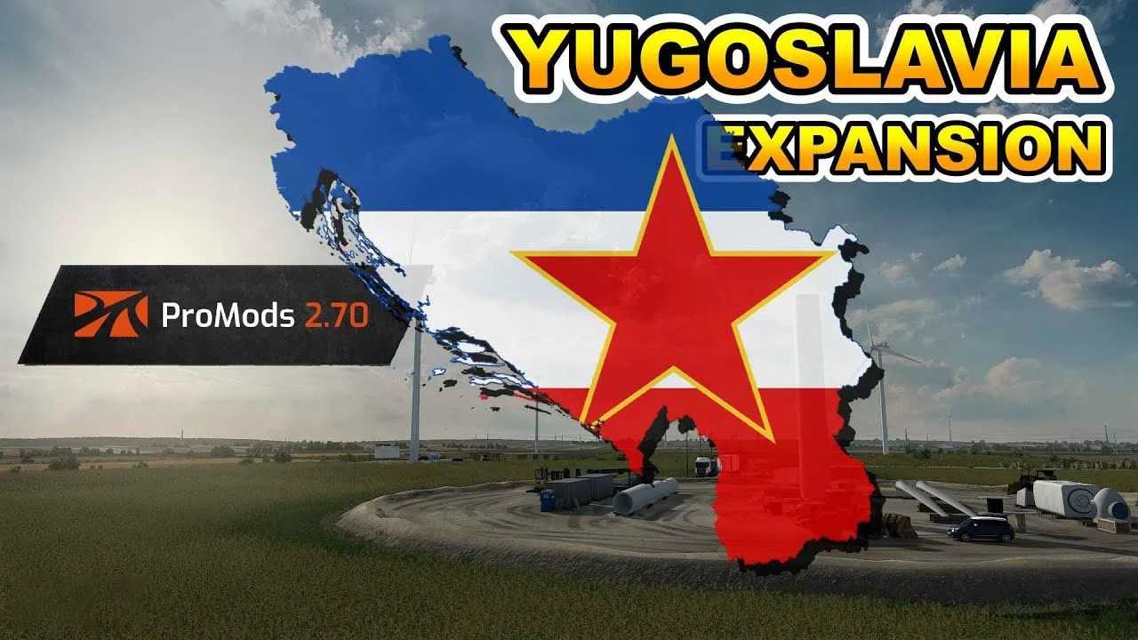 Mod Expansão da Iugoslávia v1.50.2 ETS2