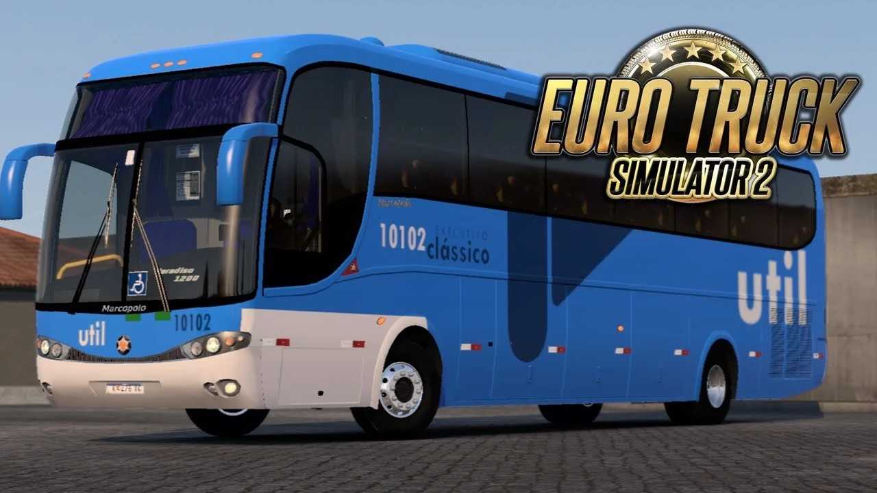 Ônibus – Marcopolo Paradiso G6 1200 4×2 1.51 – ETS2