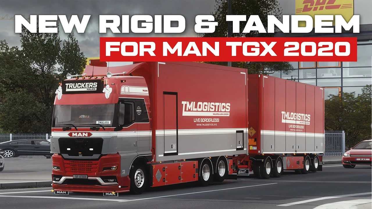 Mod – Addon rígido para MAN TGX 2020 v1.2 1.51 – ETS2